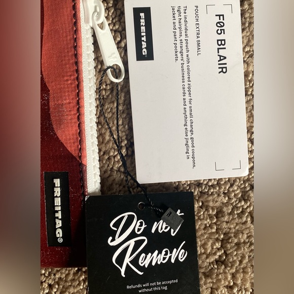 Freitag Red Pouch - Picture 3 of 4